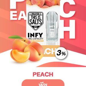 INFY pod peach