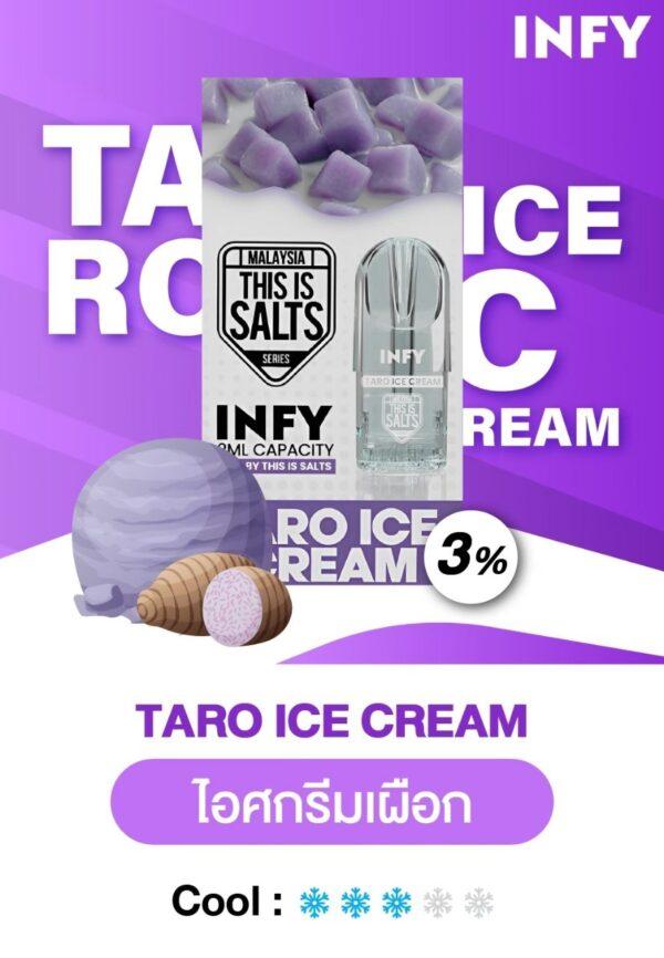 INFY pod taro ice cream