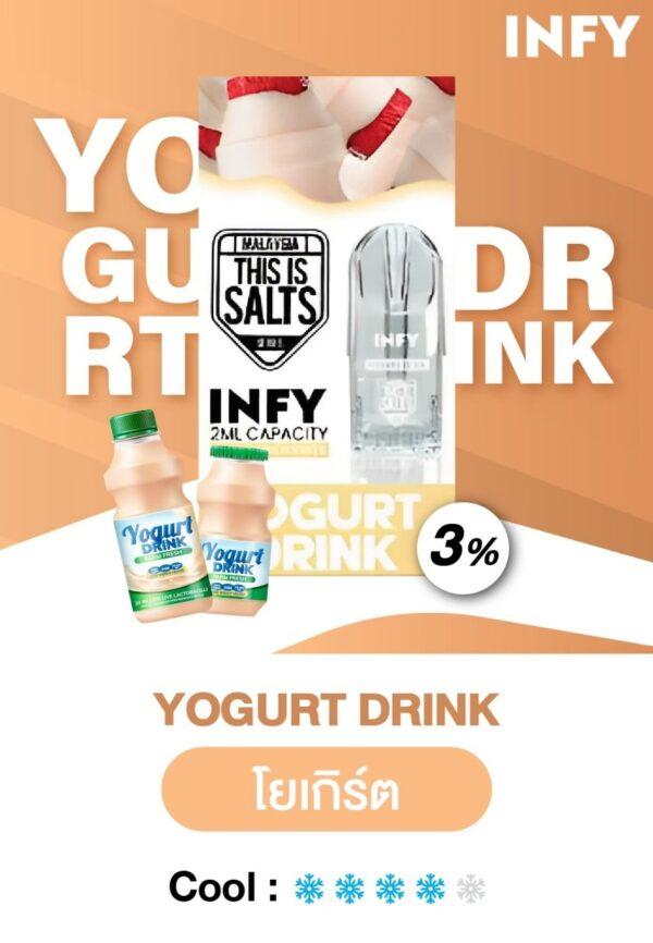 INFY pod yogurt drink